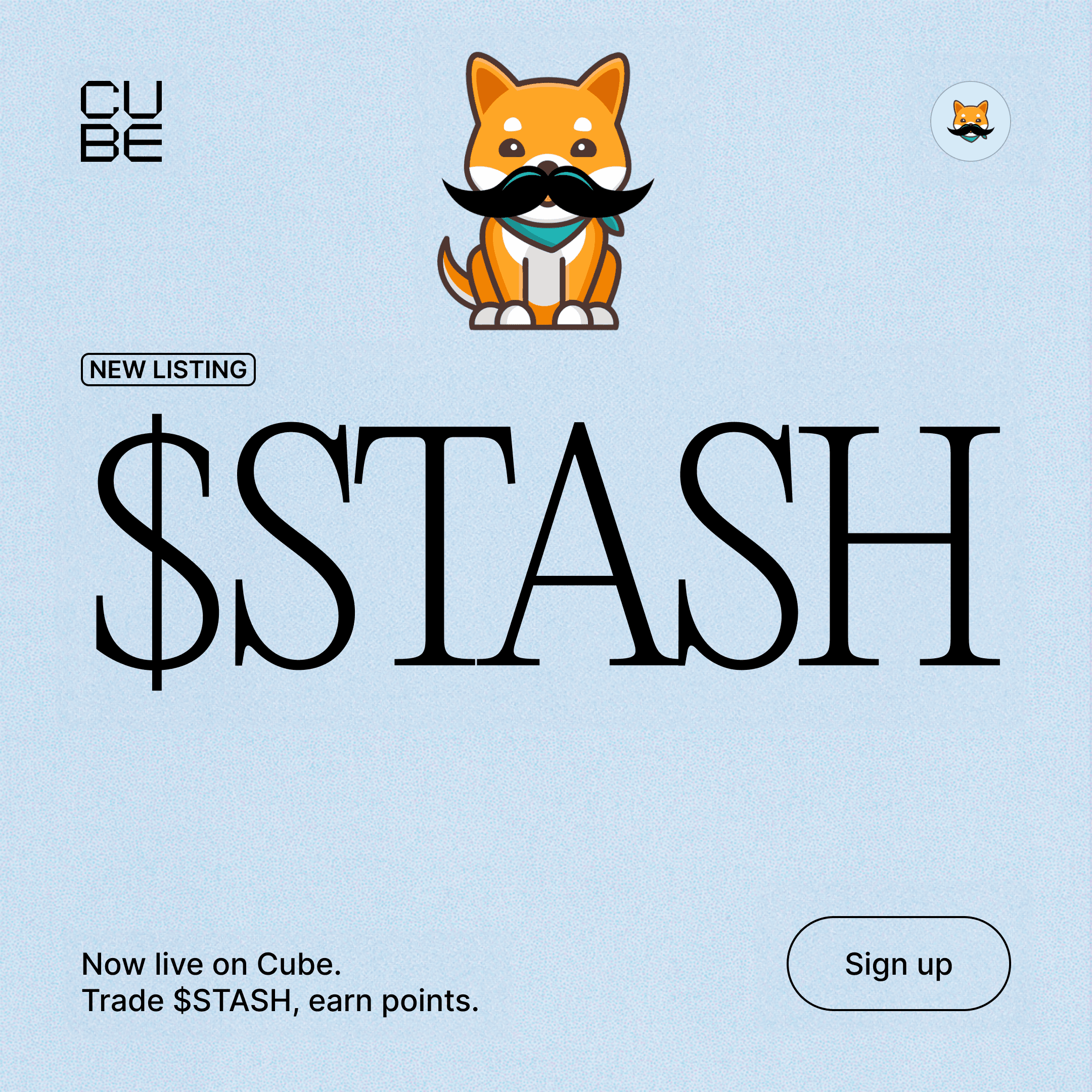 Cube x Stash Inu