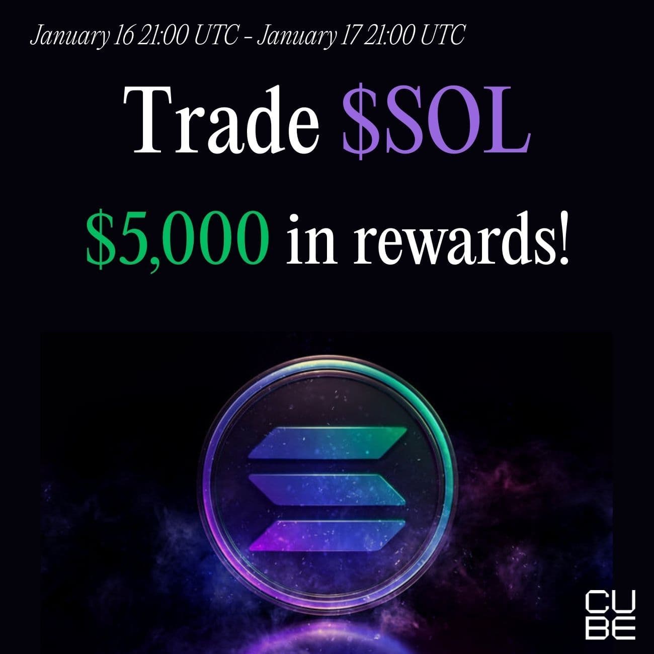 $5,000 Rewards: Trade SOL $5,000 Rewards: Trade SOL