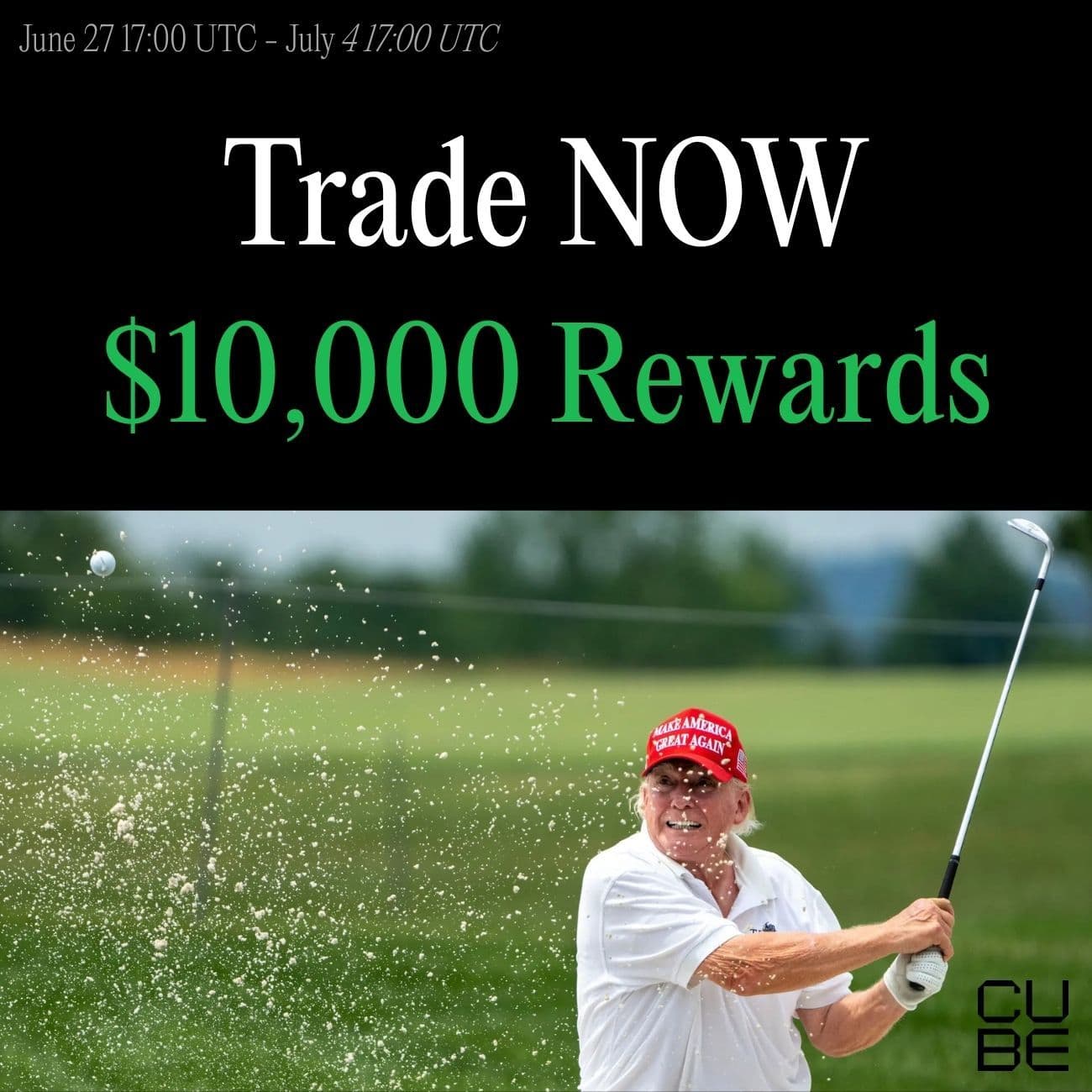 $10,000+ Rewards: Trade TRUMP $10,000+ Rewards: Trade TRUMP